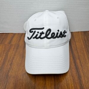 Titleist Big "I" National Championship 2017 Adjustable Cap Golf White NWT